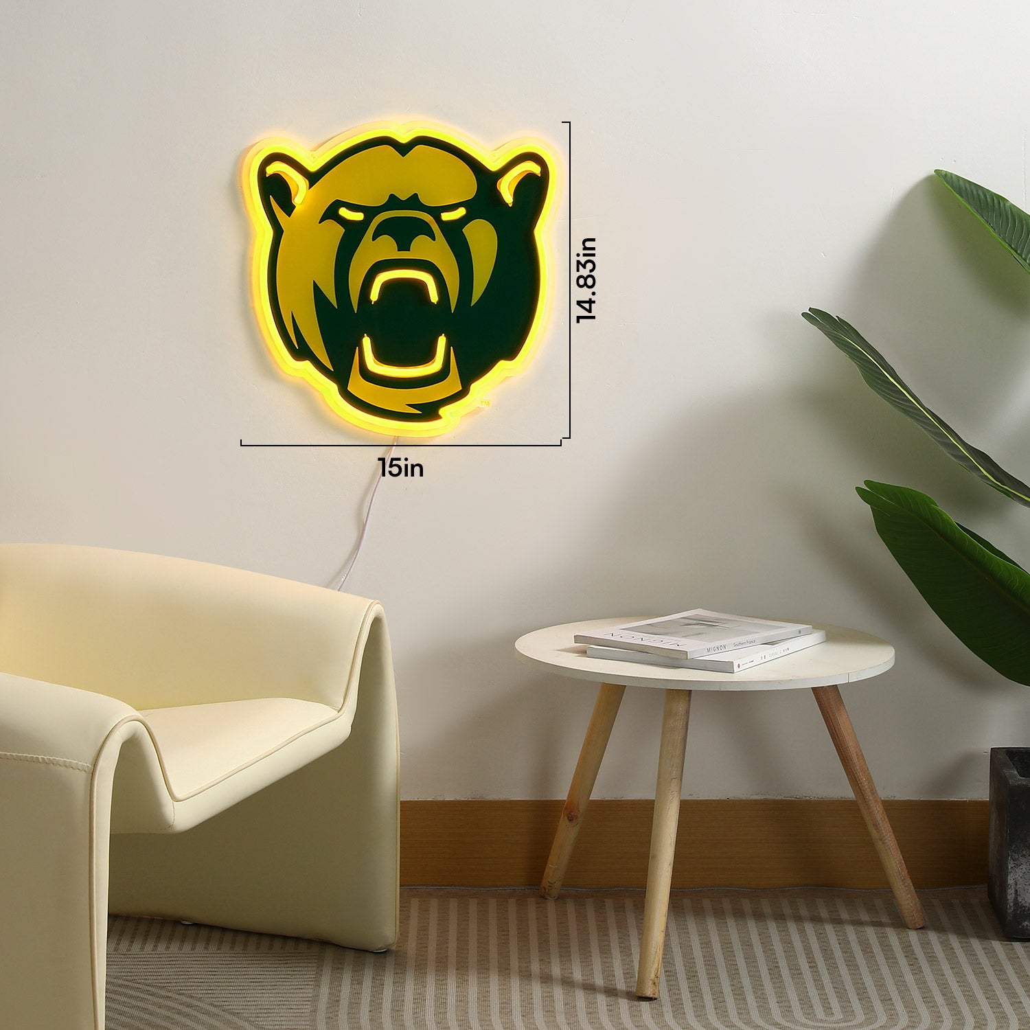 Baylor Bears LED Neon Sign - Saturday Neon