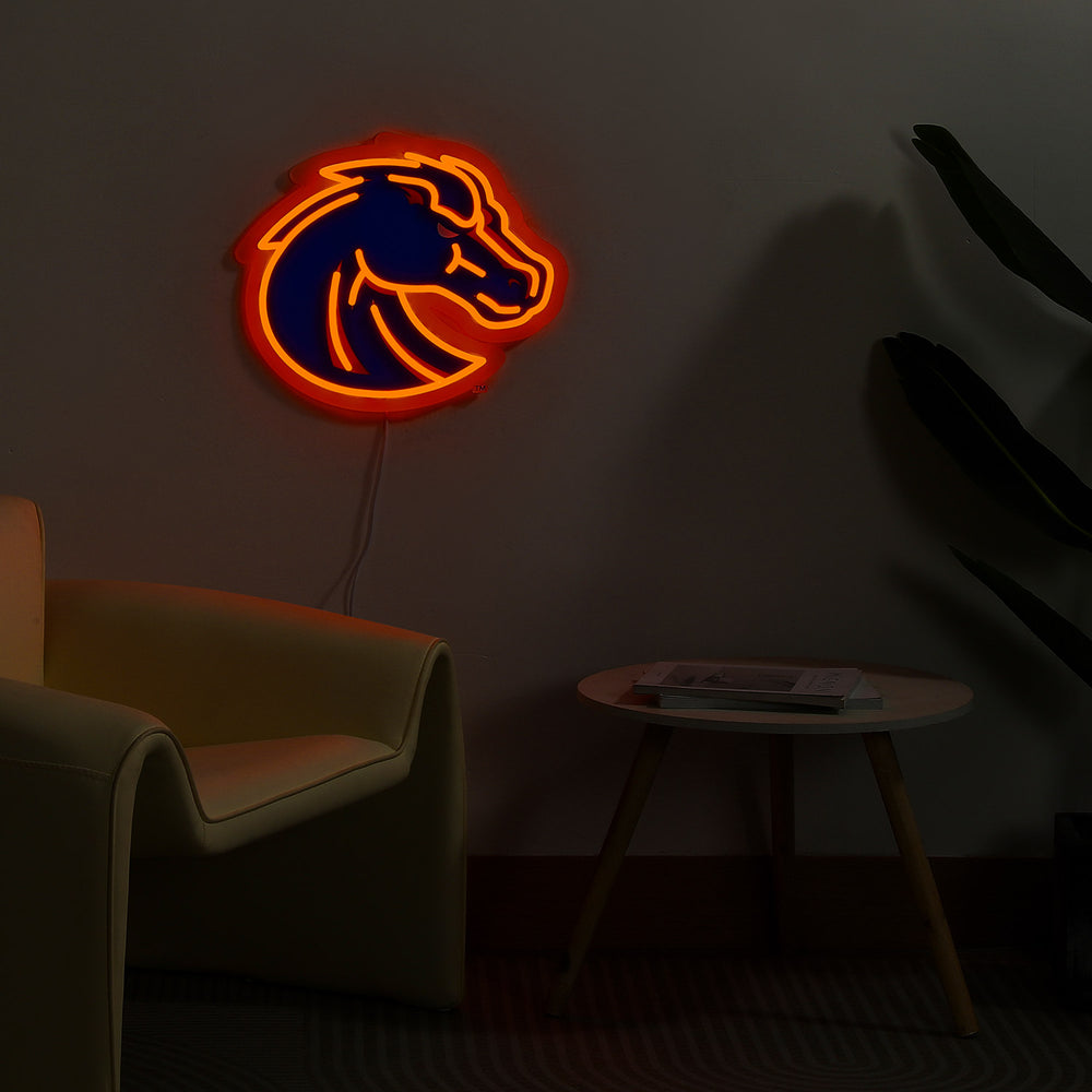Boise State Broncos LED Neon Sign - Saturday Neon