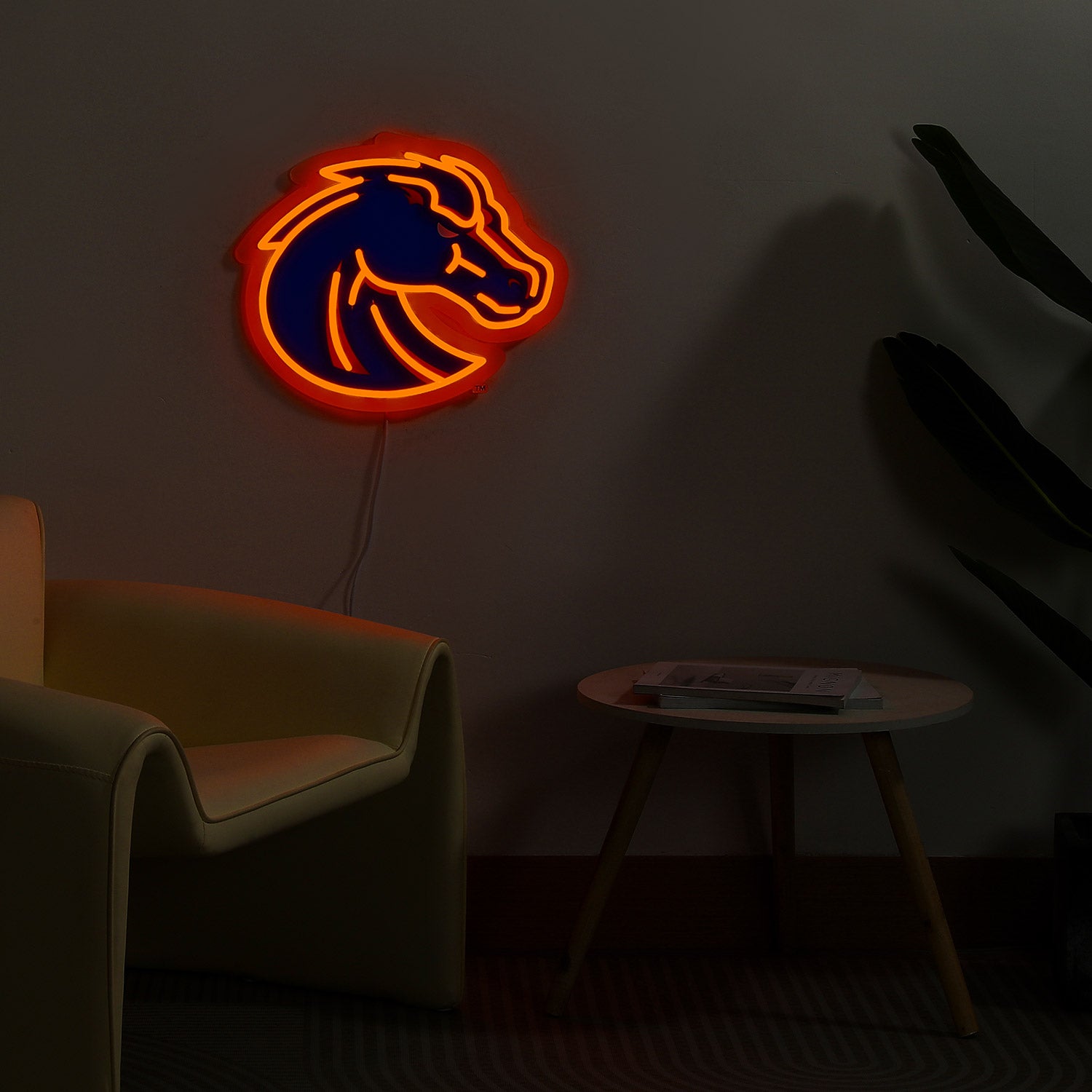Boise State Broncos LED Neon Sign - Saturday Neon