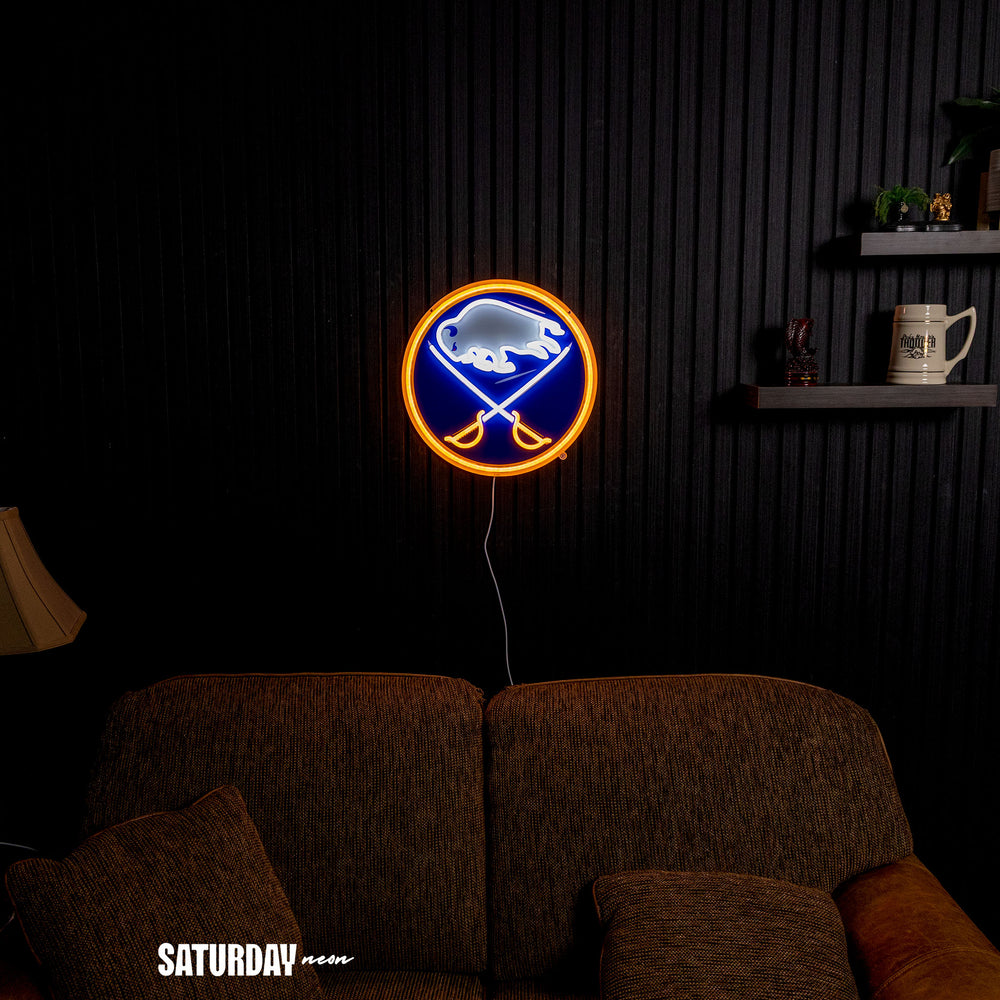 Buffalo Sabres LED Neon Sign - Saturday Neon