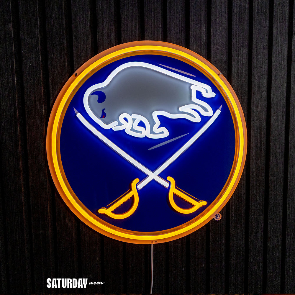 Buffalo Sabres LED Neon Sign - Saturday Neon