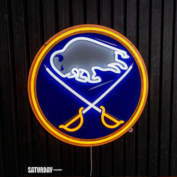 Buffalo Sabres LED Neon Sign - Saturday Neon