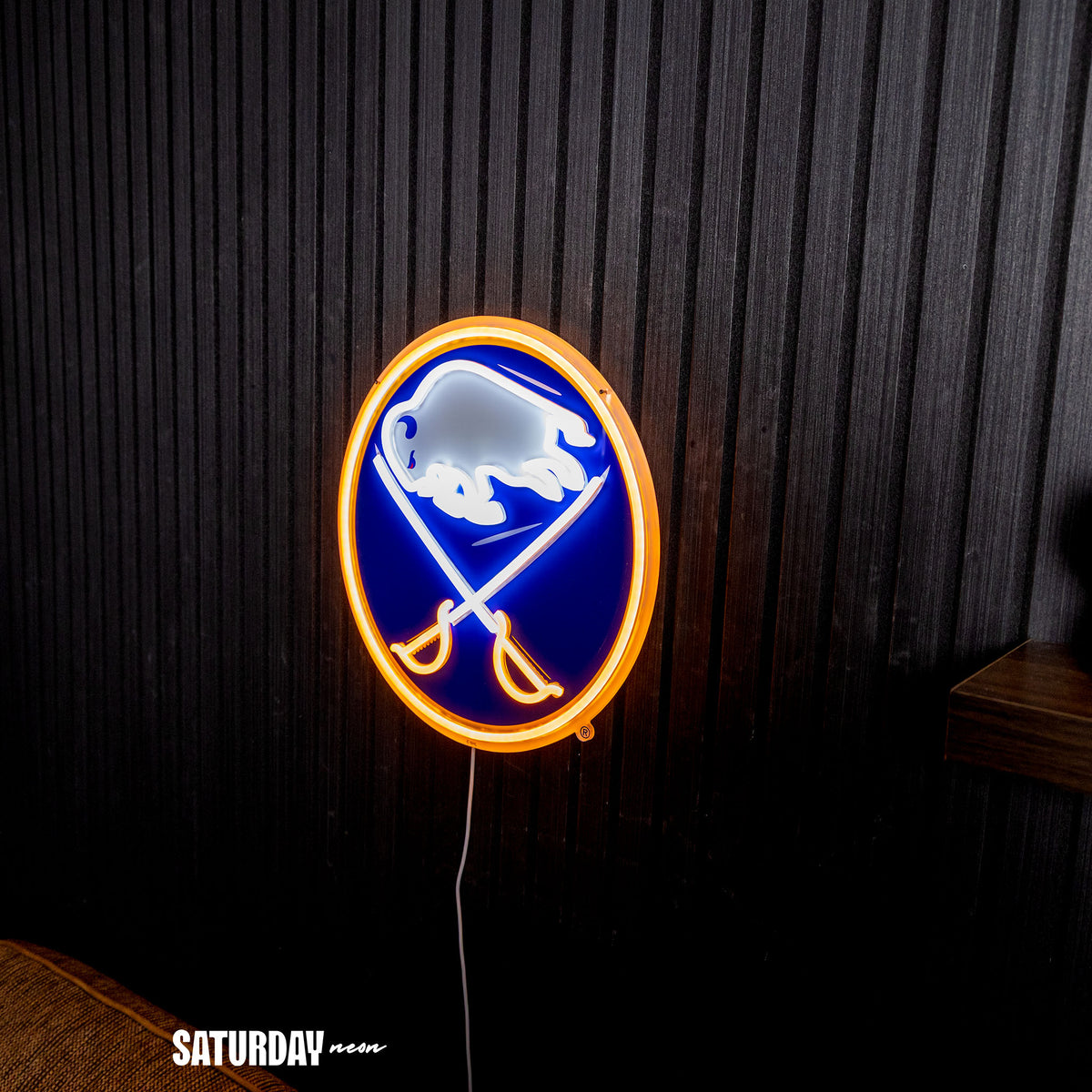 Buffalo Sabres LED Neon Sign - Saturday Neon