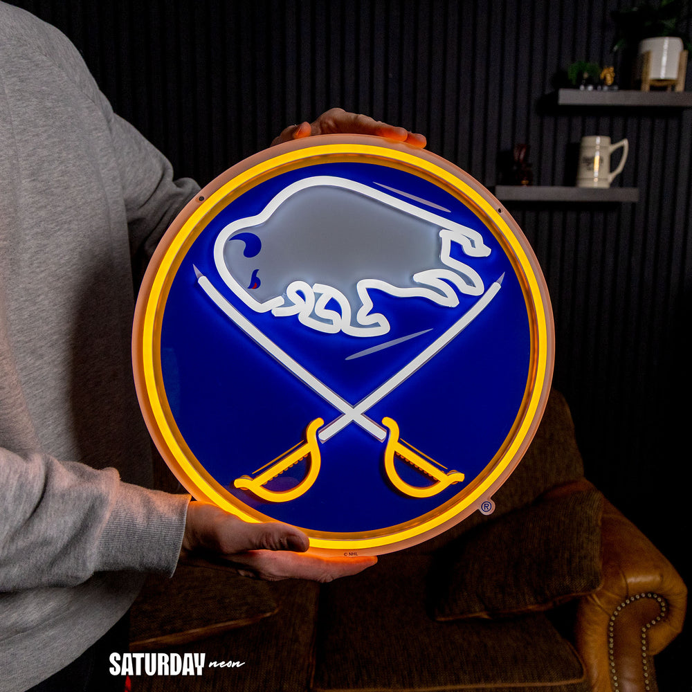 Buffalo Sabres LED Neon Sign - Saturday Neon