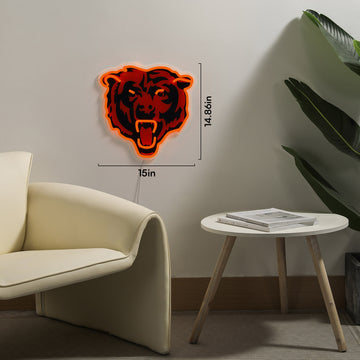 Chicago Bears LED Neon Sign - Saturday Neon