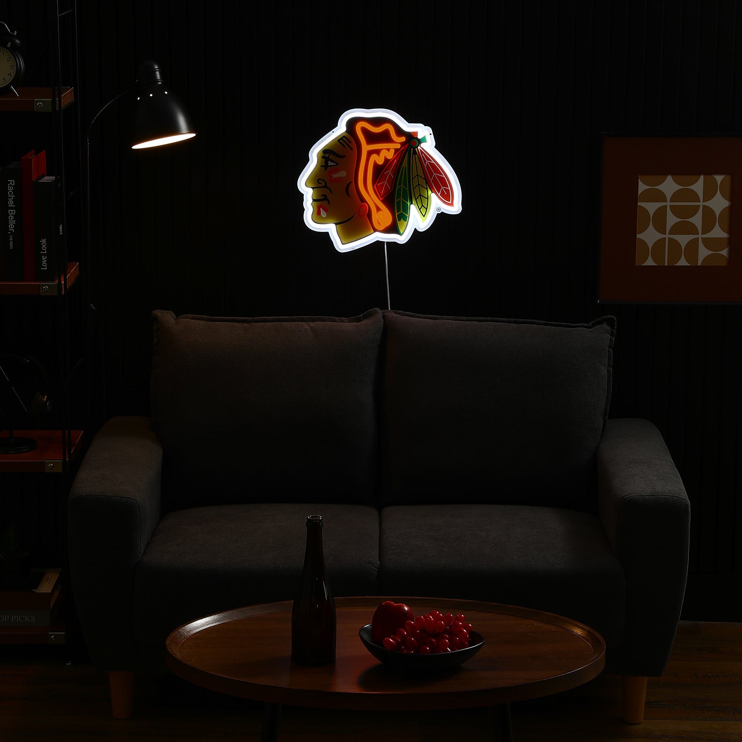 Chicago Blackhawks LED Neon Sign - Saturday Neon