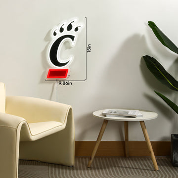 Cincinnati Bearcats LED Neon Sign - Saturday Neon