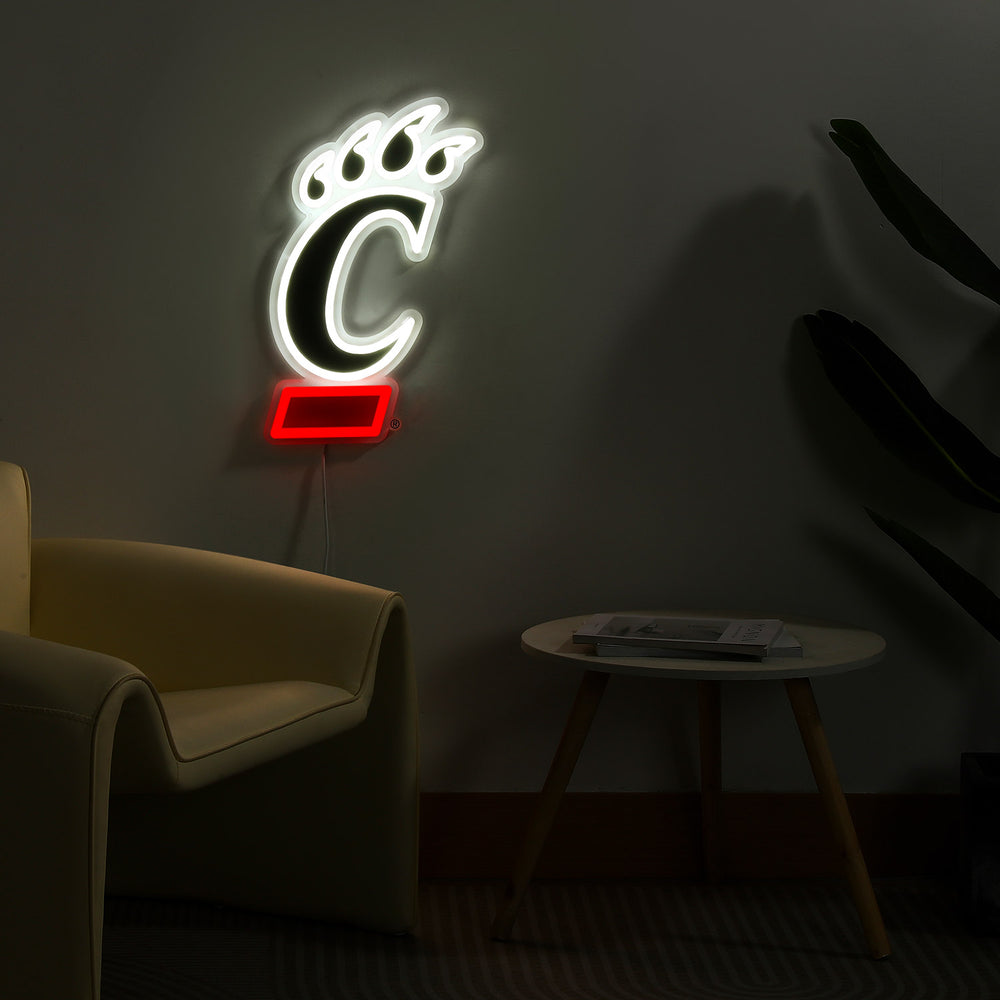 Cincinnati Bearcats LED Neon Sign - Saturday Neon