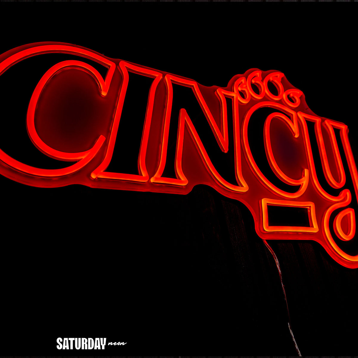 Cincinnati Bearcats Script LED Neon Sign - 28" x 16.23"