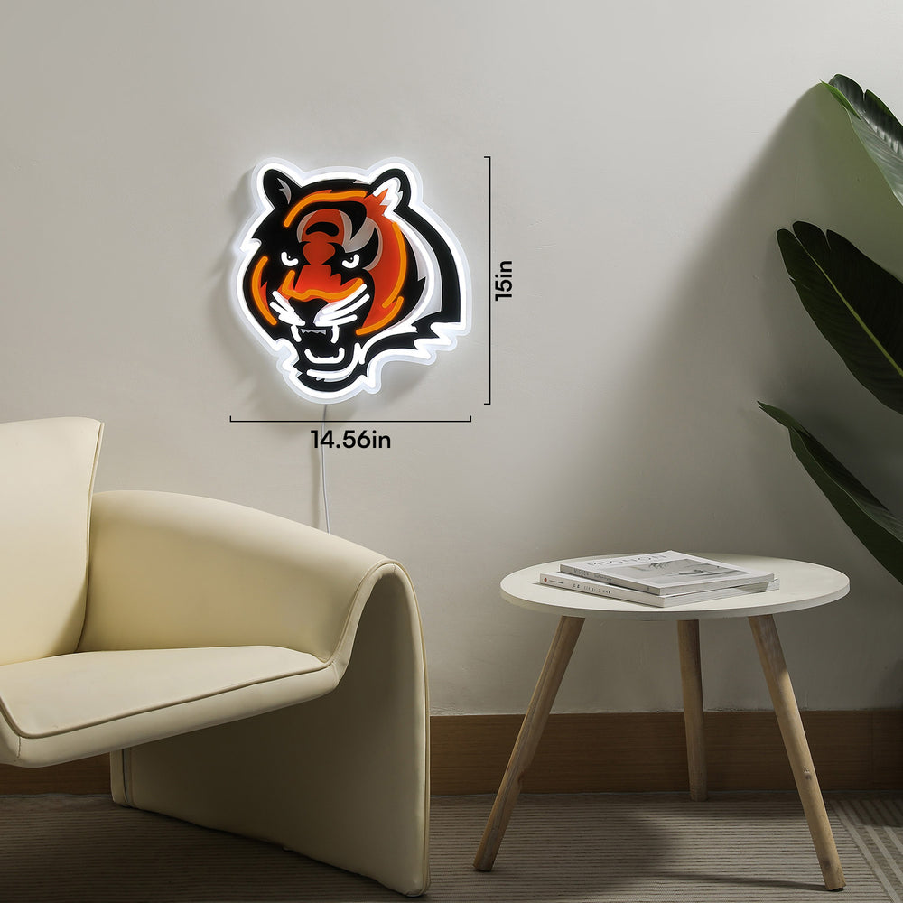 Cincinnati Bengals LED Neon Sign - Saturday Neon