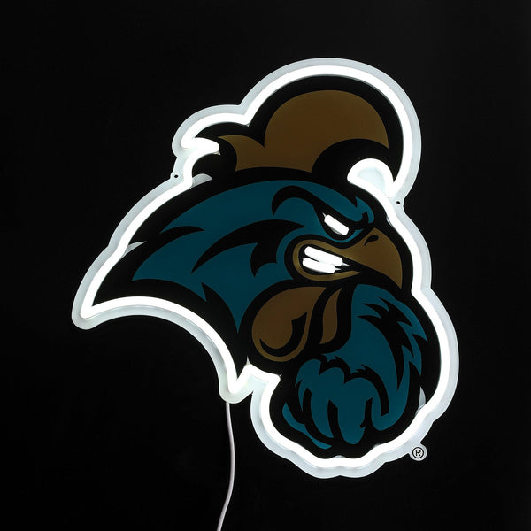 Coastal Carolina Chanticleers LED Neon Sign - Max (29" x 32")