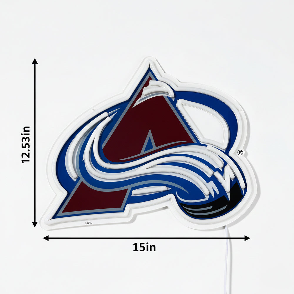 Colorado Avalanche LED Neon Sign - Saturday Neon