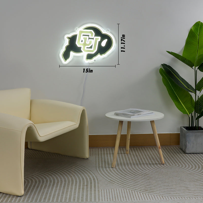 Colorado Buffaloes LED Neon Sign - Saturday Neon
