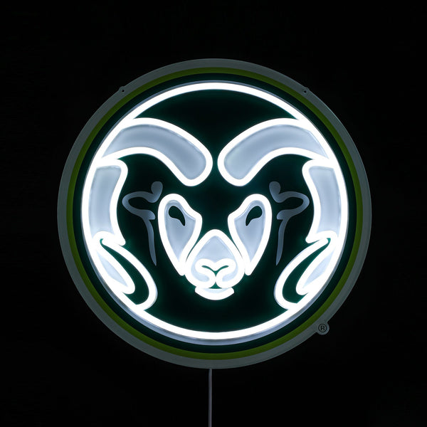 Colorado State Rams LED Neon Sign - Max (32" x 32")