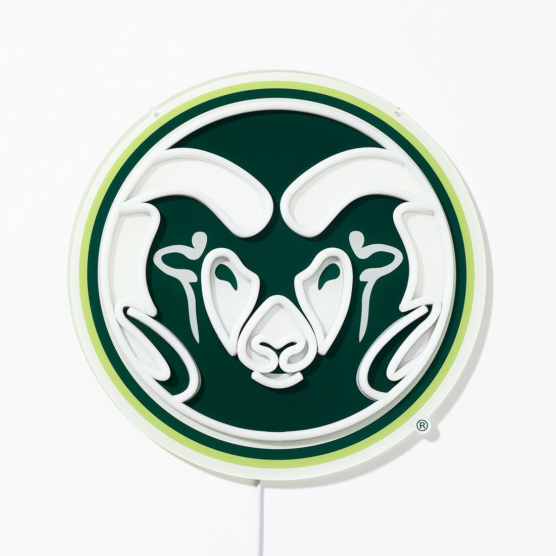 Colorado State Rams logo LED neon sign