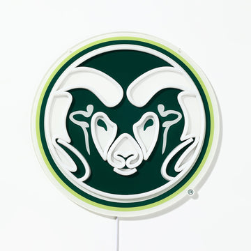 Colorado State Rams logo LED neon sign
