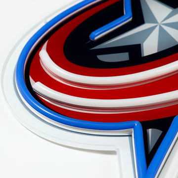 Columbus Blue Jackets LED Neon Sign - Saturday Neon