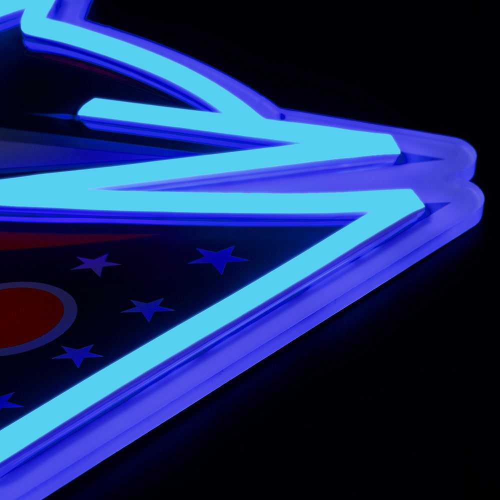 Columbus Blue Jackets LED Neon Sign - Saturday Neon