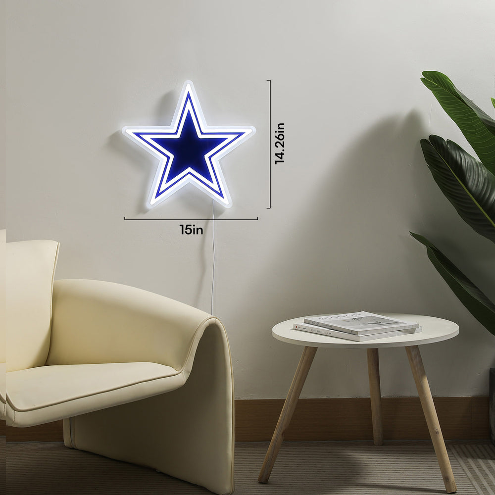 Dallas Cowboys LED Neon Sign - Saturday Neon