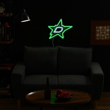 Dallas Stars LED Neon Sign - Saturday Neon