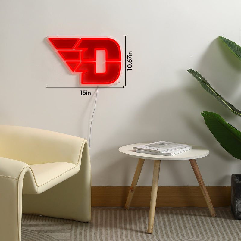 Dayton Flyers LED Neon Sign - Saturday Neon