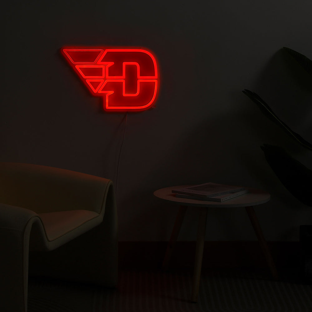 Dayton Flyers LED Neon Sign - Saturday Neon