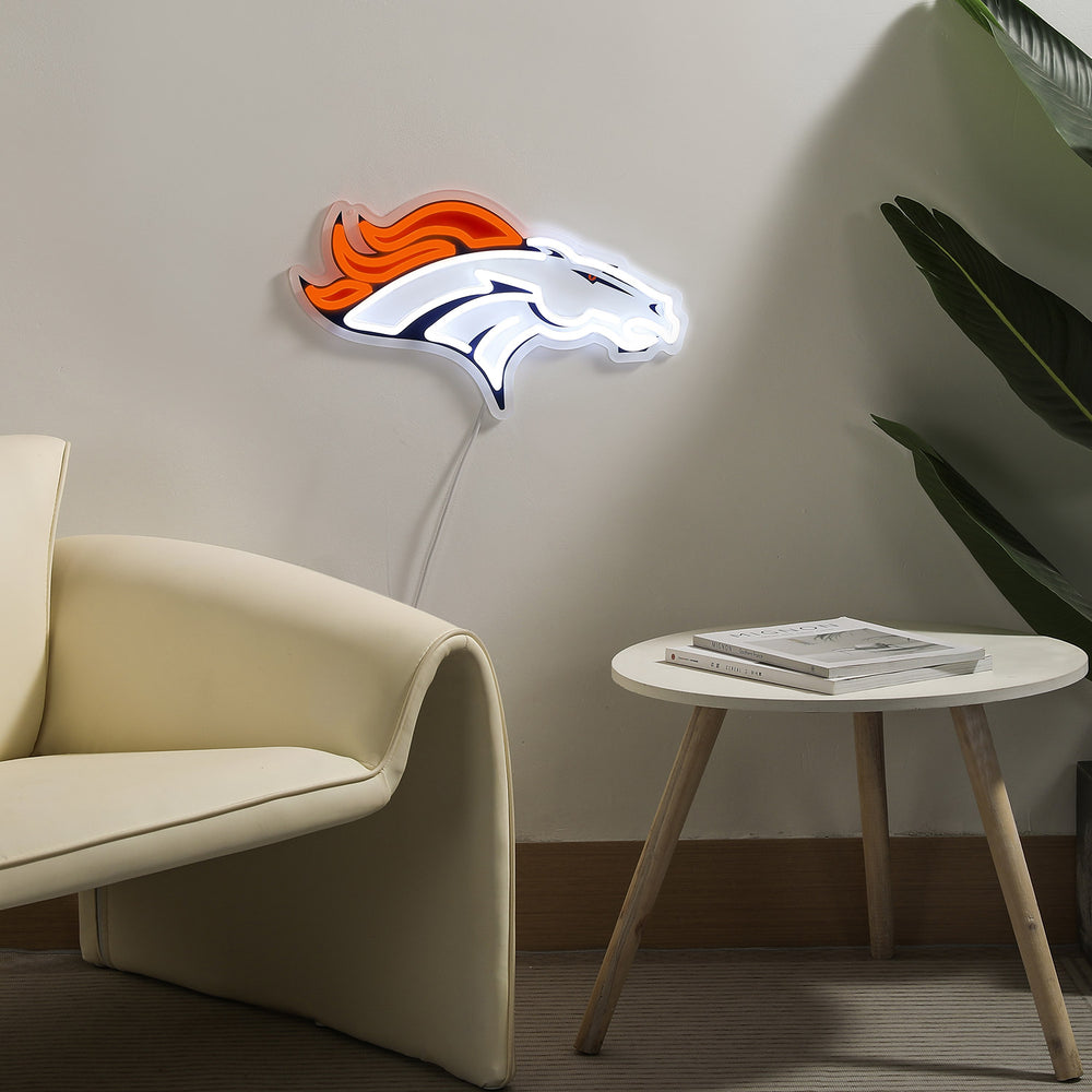 Denver Broncos LED Neon Sign - Saturday Neon