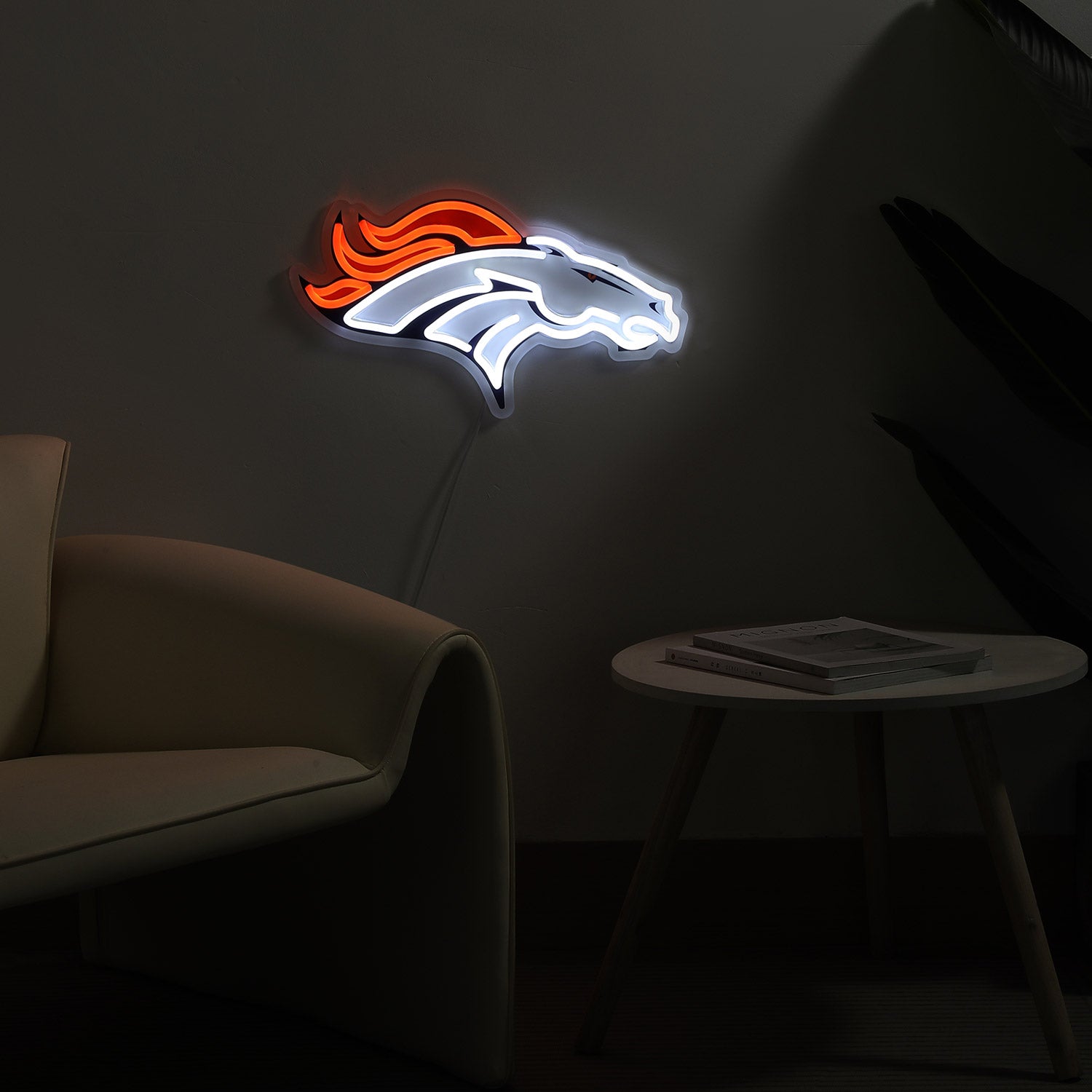 Denver Broncos LED Neon Sign - Saturday Neon
