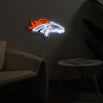 Denver Broncos LED Neon Sign - Saturday Neon