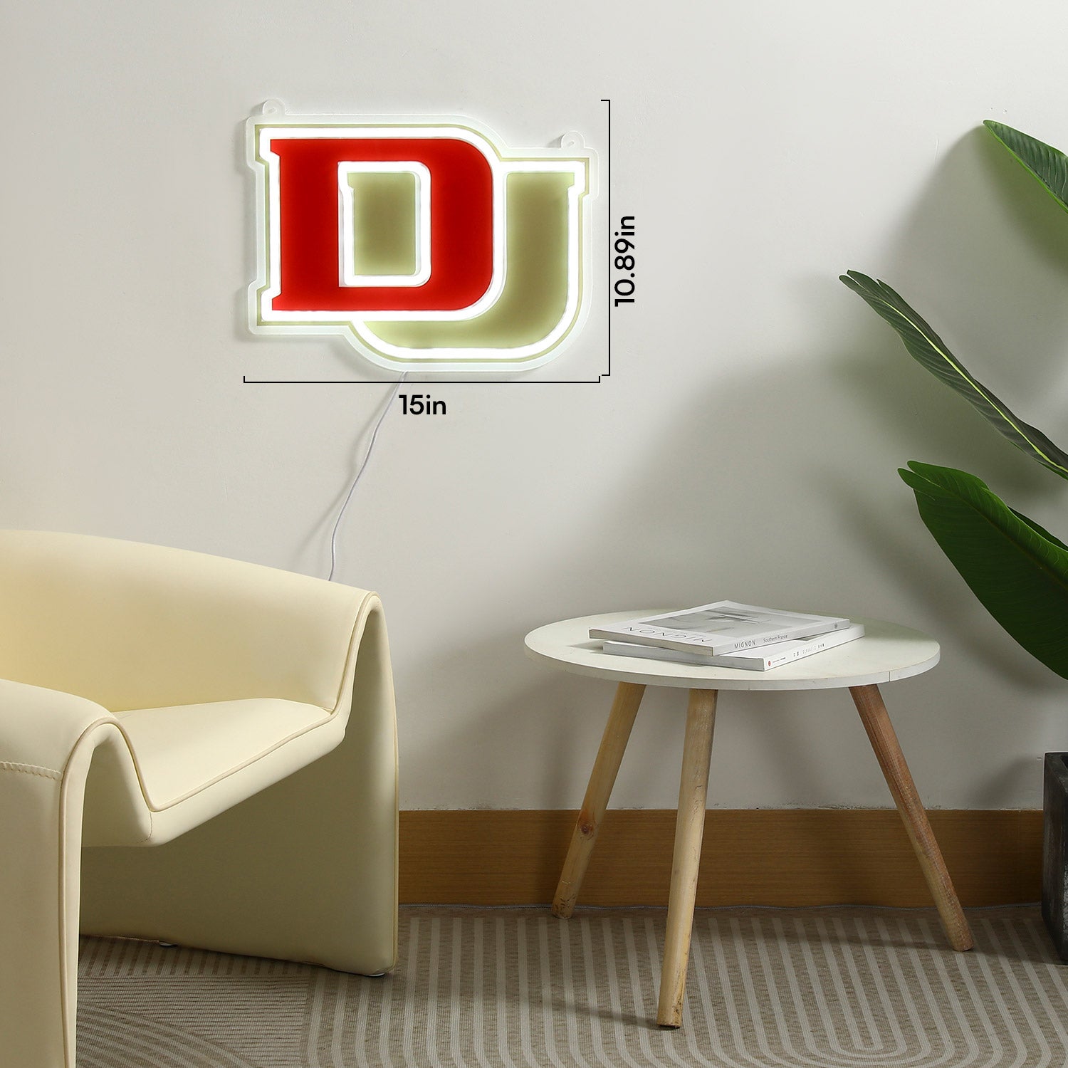 Denver Pioneers LED Neon Sign - Saturday Neon