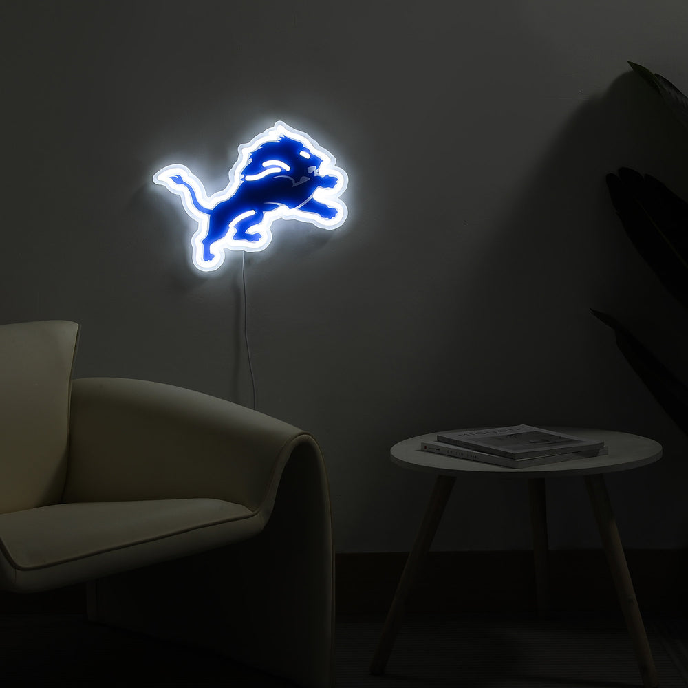 Detroit Lions LED Neon Sign - Saturday Neon