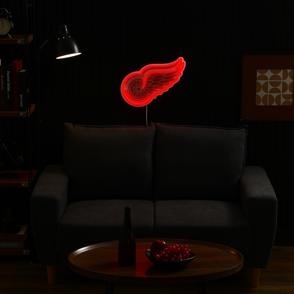 Detroit Red Wings LED Neon Sign - Saturday Neon