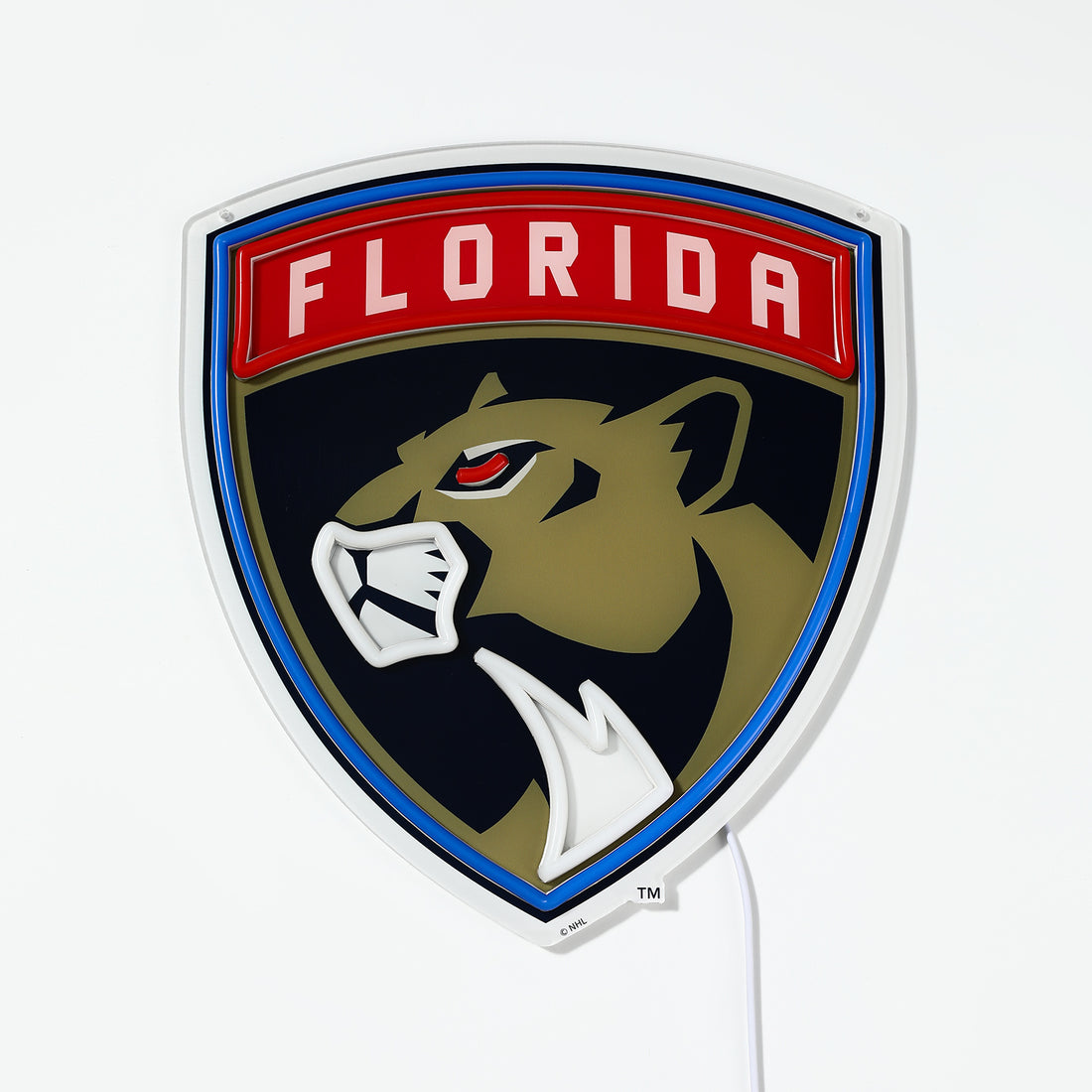 Florida Panthers LED Neon Sign - Saturday Neon