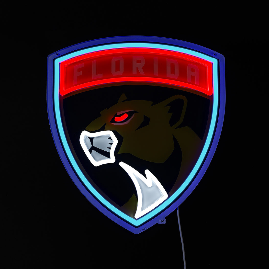 Florida Panthers LED Neon Sign - Saturday Neon