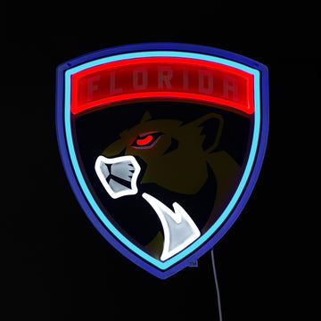 Florida Panthers LED Neon Sign - Saturday Neon