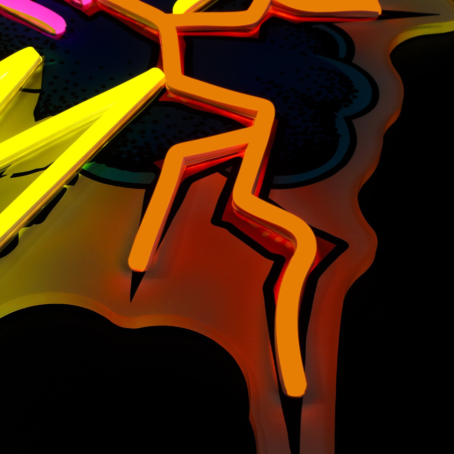 Fortnite Defy The Storm LED Neon Sign - Saturday Neon