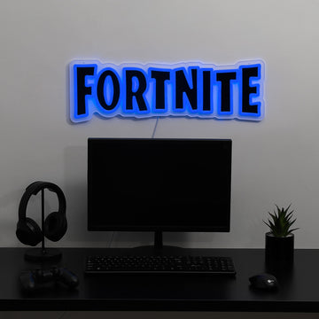 Fortnite Logo LED Neon Sign - Saturday Neon