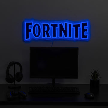 Fortnite Logo LED Neon Sign - Saturday Neon