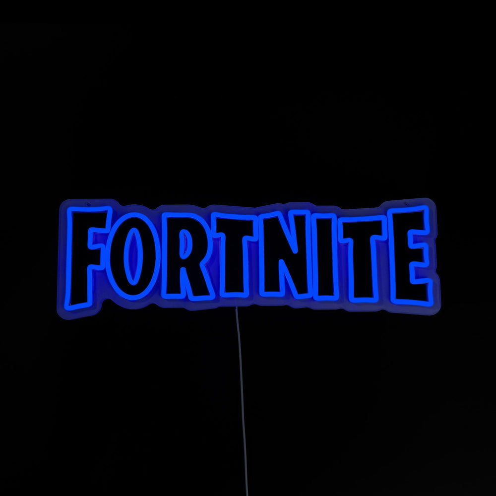 Fortnite Logo LED Neon Sign - Saturday Neon