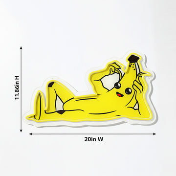 Fortnite Peely LED Neon Sign - Saturday Neon