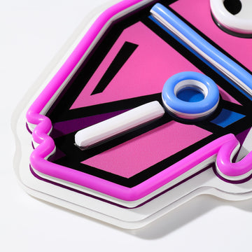 Fortnite Supply Llama LED Neon Sign - Saturday Neon