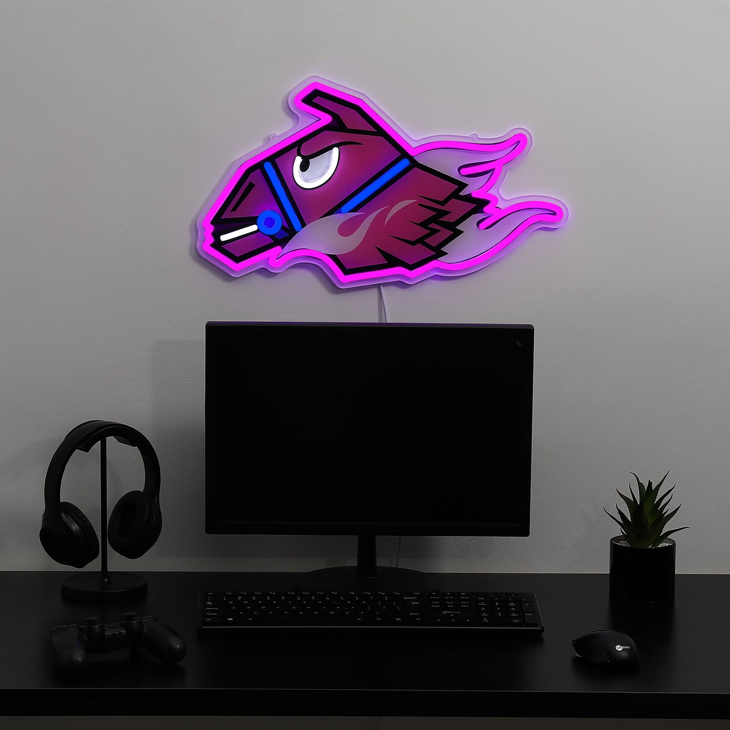 Fortnite Supply Llama LED Neon Sign - Saturday Neon