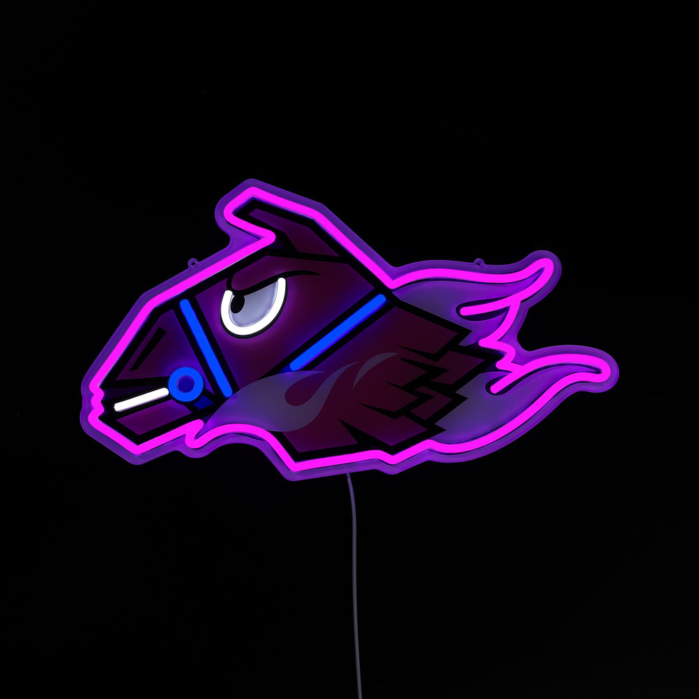 Fortnite Supply Llama LED Neon Sign - Saturday Neon