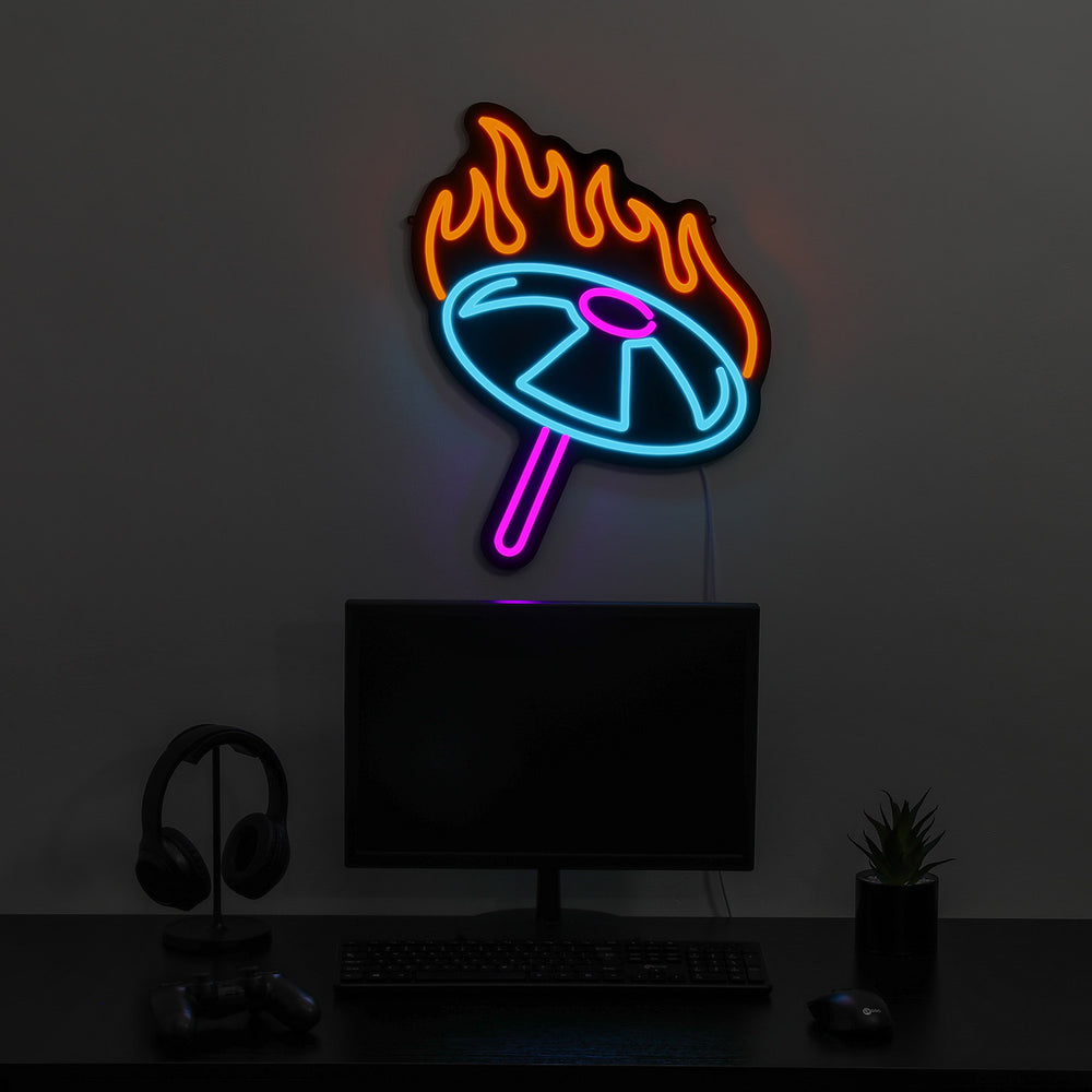 Fortnite Umbrella LED Neon Sign - Saturday Neon