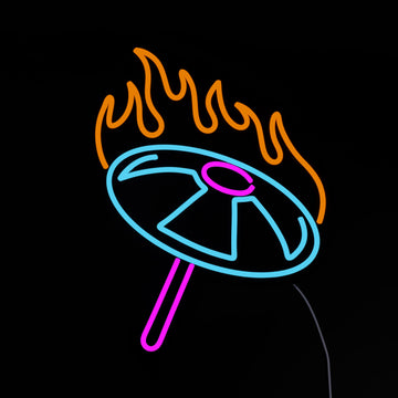 Fortnite Umbrella LED Neon Sign - Saturday Neon
