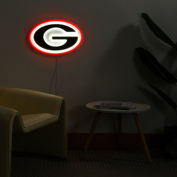 Georgia Bulldogs LED Neon Sign - Saturday Neon