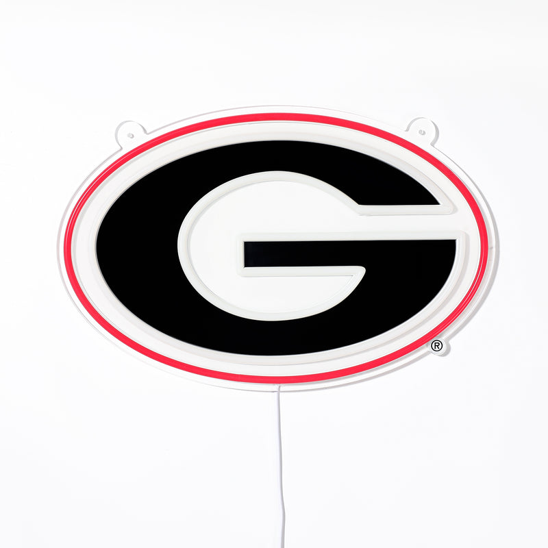 Georgia Bulldogs LED Neon Sign - Saturday Neon