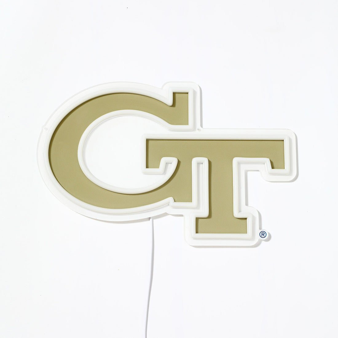 Georgia Tech Yellow Jackets LED Neon Sign - Saturday Neon