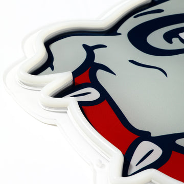 Gonzaga Bulldogs LED Neon Sign - Saturday Neon