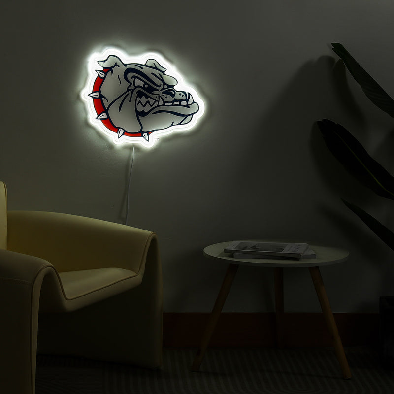 Gonzaga Bulldogs LED Neon Sign - Saturday Neon